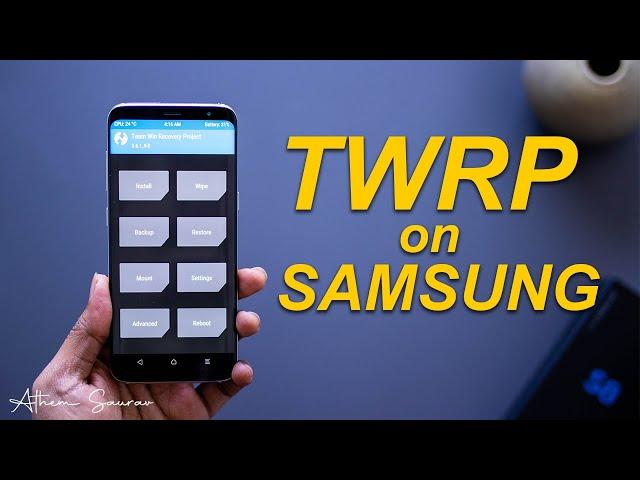 Flash TWRP on Any SAMSUNG! Flash TWRP on Samsung S8.