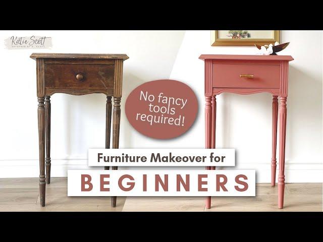 Furniture Makeover For Beginners | You can do this!