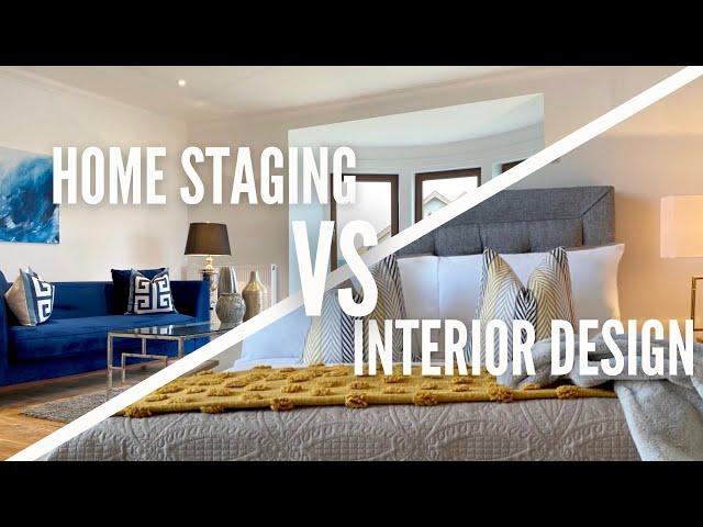 Home Staging vs. Interior Design