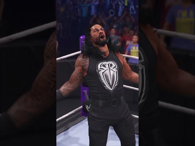 Roman Reigns vs Triple H WrestleMania #youtubeshorts #shorts #trending #trendingshorts