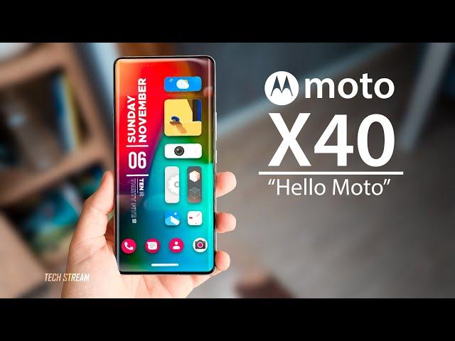 Moto X40 - Motorola NAILED It