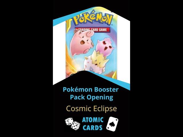 Sun & Moon Cosmic Eclipse Pokémon Booster Pack Opening 10