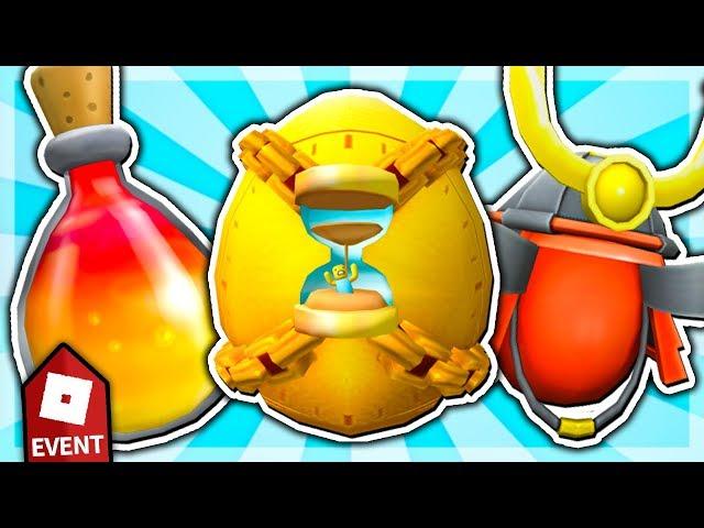 HOW TO GET DREGGON'S BREATH, SAMURAI EGG & EGGCENTRIC TIME CAPSULE! (Roblox EGG HUNT Event 2020)