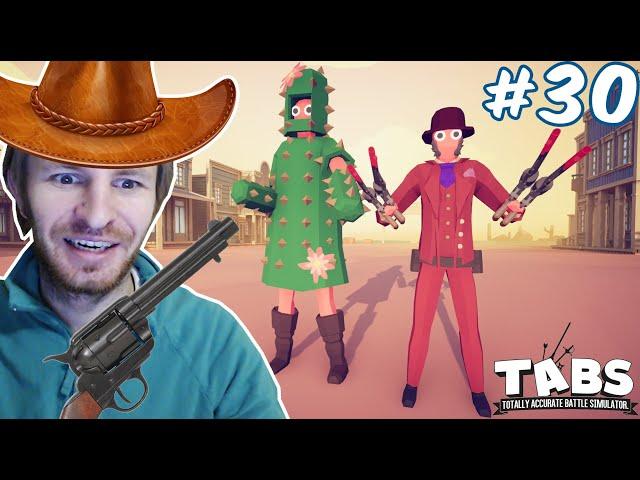 ОБНОВА В ТАБС - ДИКИЙ ЗАПАД | TOTALLY ACCURATE BATTLE SIMULATOR - WILD WEST #30