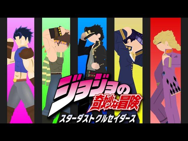 JoJo's Bizarre Adventure Animations (Stick Nodes Animation)