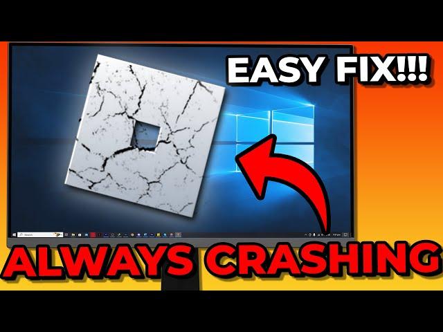 How To Fix Roblox When It's Always Crashing 2024 (EASY)