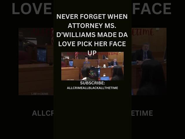 NEVER FORGET WHEN MS. D'WILLIAMS MADE DA LOVE PICK HER FACE UP #ysl #ysltrial #explore #DAlove