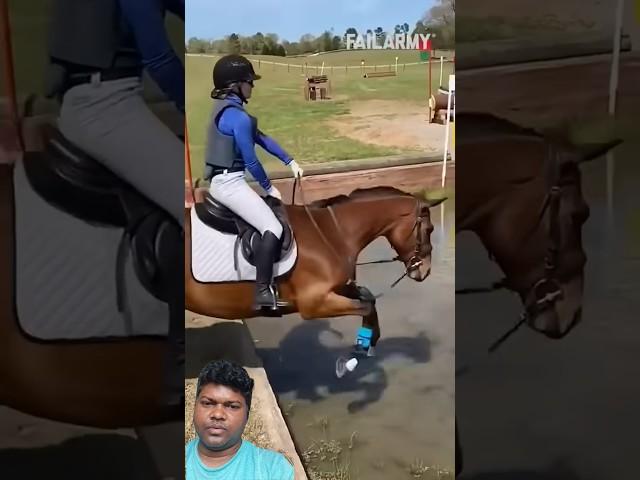 amazing horse riding #horse #equestrian #horseriding #jumping #riding #failarmy