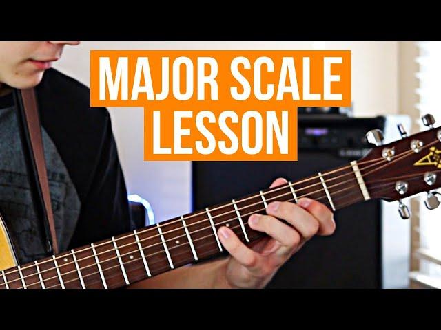 How To Play The Major Scale - Family Friendly Guitar Lesson