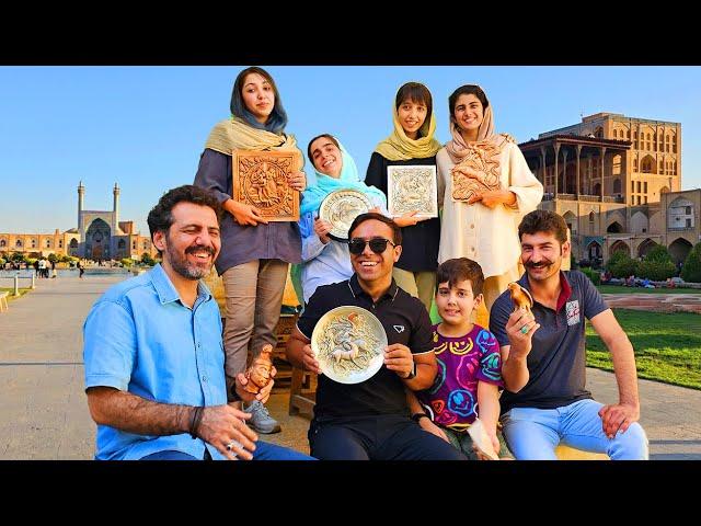 Iranian art: Mr Mahmoud goes to the "Ghalam Zani" workshop in Isfahan