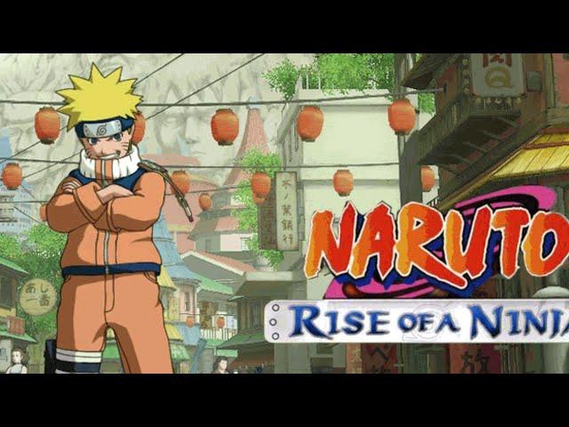 Naruto Rise of a Ninja (Xbox 360) часть 1 (стрим с player00713)