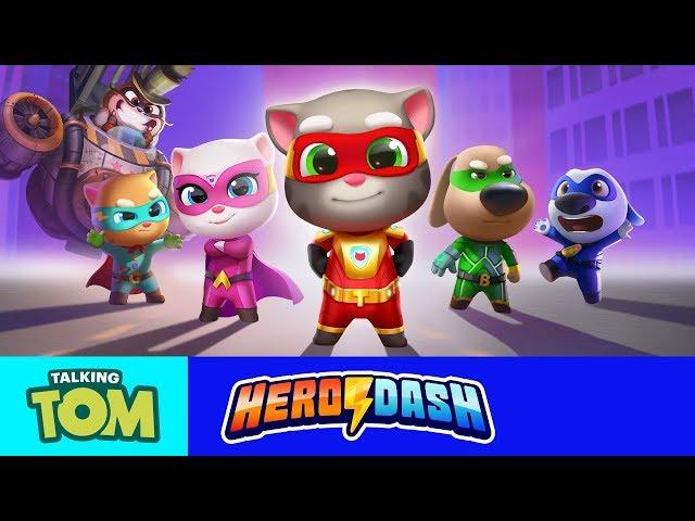  Raccoon Invasion in Talking Tom Hero Dash! (ALL Trailers)