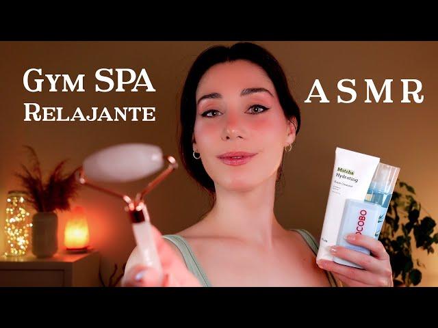 ASMR SPA Relajante SKINCARE & MASAJE Facial After Gym  Roleplay en Español  Atención Personal