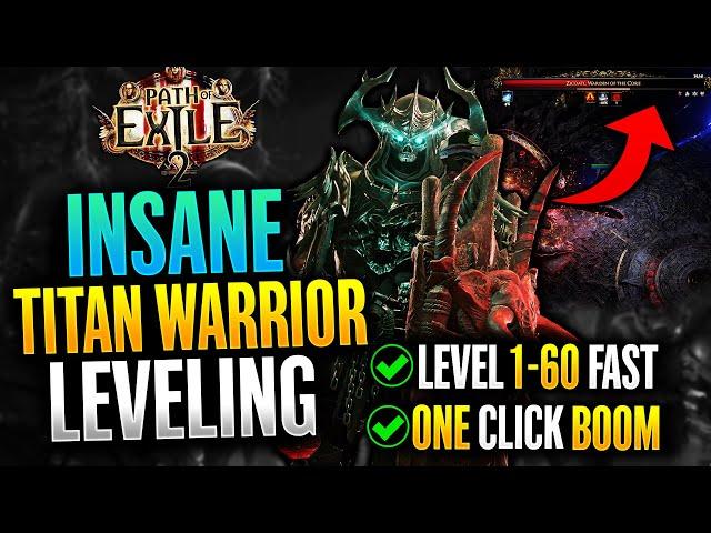 Path of Exile 2 - Best Warrior Leveling Build Guide (POE 2 Best Warrior Titan Fast Leveling Build)