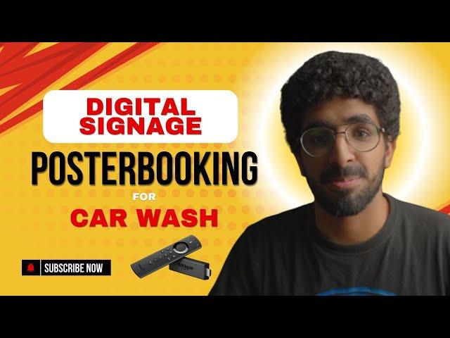 Car Wash Digital Signage to Promote Services and Offers