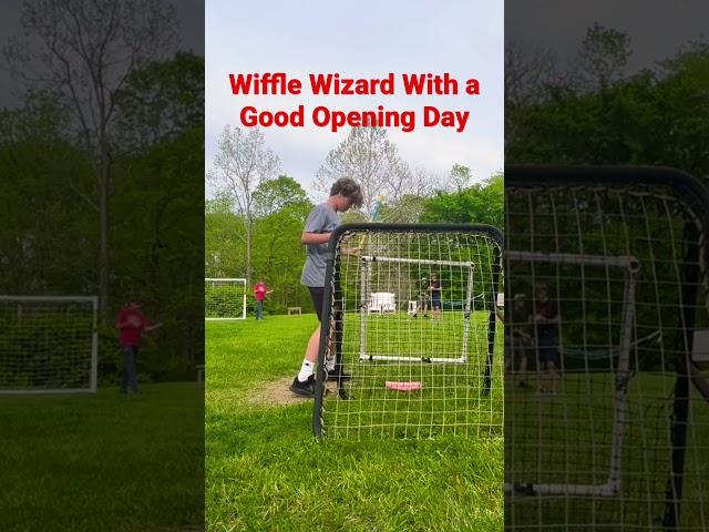 Wiffle Wizard With A Good Opening Day #trending #sports #viral #wiffleball