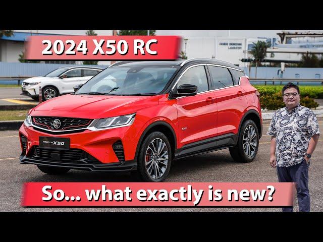 2024 Proton X50 RC - new updates, but with same prices and RM7k discount from launch!