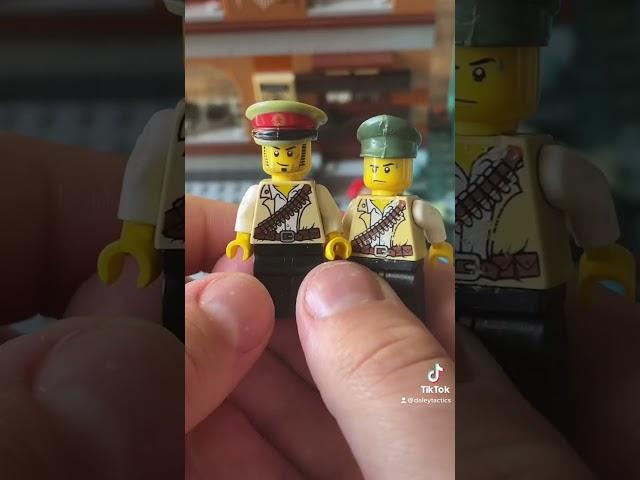 Vintage LEGO World War 2 Minifigures are EPIC! #lego #legoww2