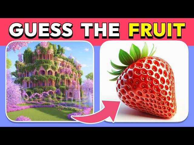 Guess by ILLUSION - Fruits and Vegetables Edition  Easy, Medium, Hard Levels