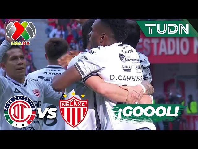 ¡Qué GOLAZO de Cambindo! | Toluca 0-1 Necaxa | Liga Mx - CL2025 J11 | TUDN