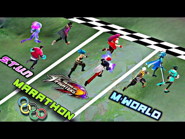 STUN VS KOF VS M-WORLD MARATHON RACE | MOBILE LEGENDS OLYMPICS