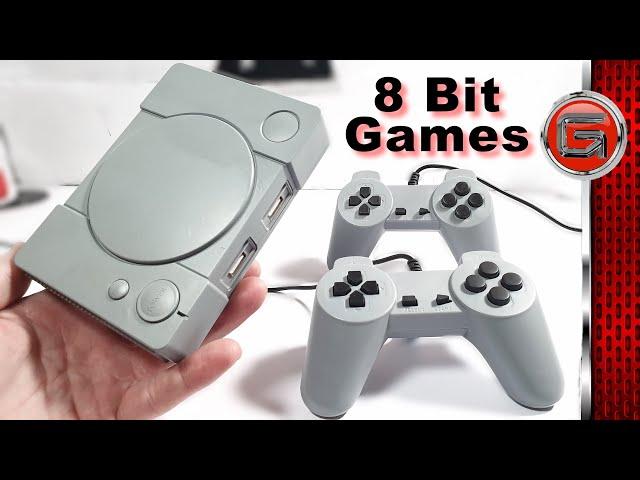 Data Frog 8 Bit 620 Video Game Console Review - Mini Retro PS1