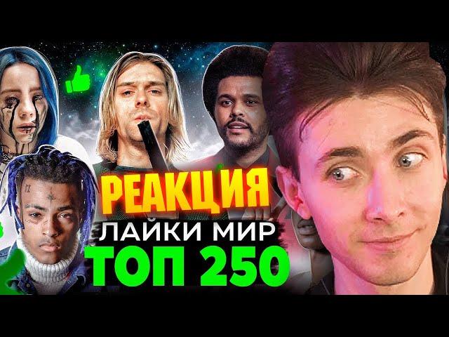 ХЕСУС СМОТРИТ: ТОП 250 ПЕСЕН по ЛАЙКАМ в МИРЕ 2007-2022 | Лучшие хиты | PATRICK MUSIC | РЕАКЦИЯ