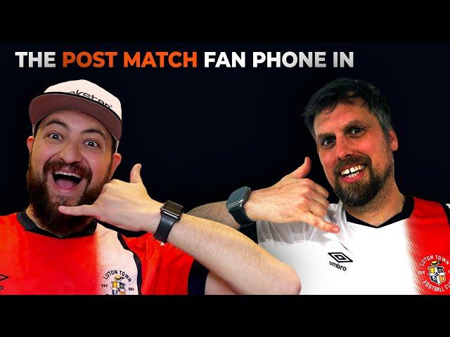 Swansea vs Luton Town - The Post Match Fan Phone In