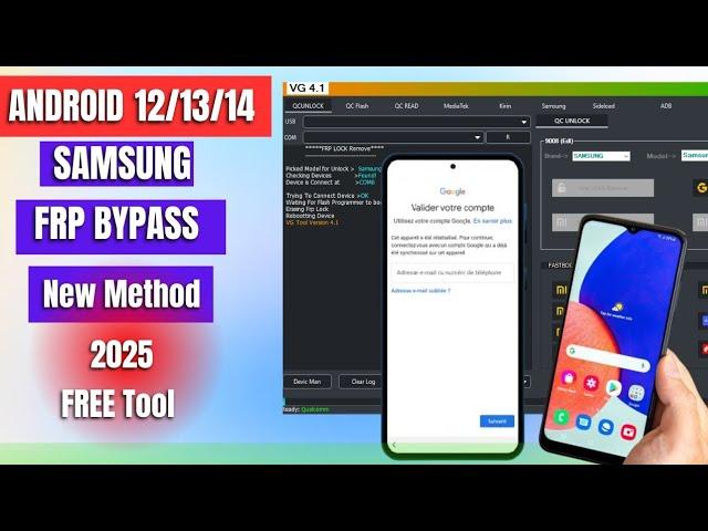 Finally !! All Samsung FRP Bypass Tool 2025 | Samsung FRP Unlock Tool | Samsung Google Account Reset