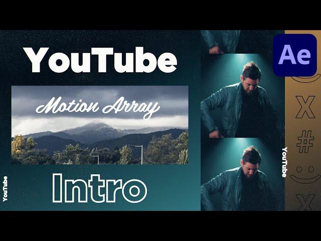 10x your YOUTUBE INTRO using MOTION ARRAY template