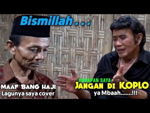 BISMILLAH || H. RHOMA IRAMA's expression when he heard Mbah Yadek's Flute tone || REACTION PARODI