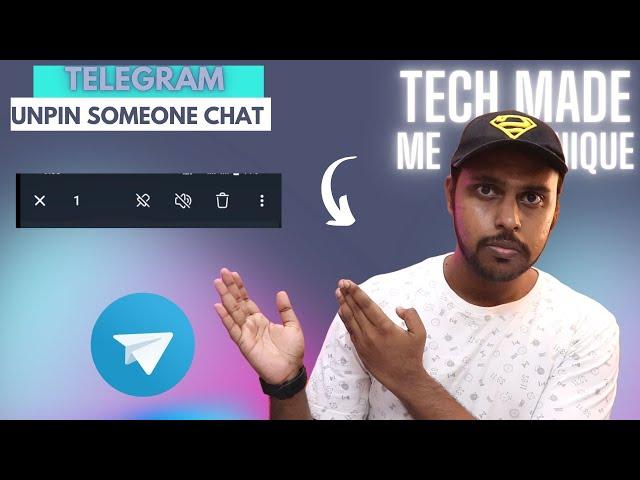Unpin telegram message | how to unpin telegram messages