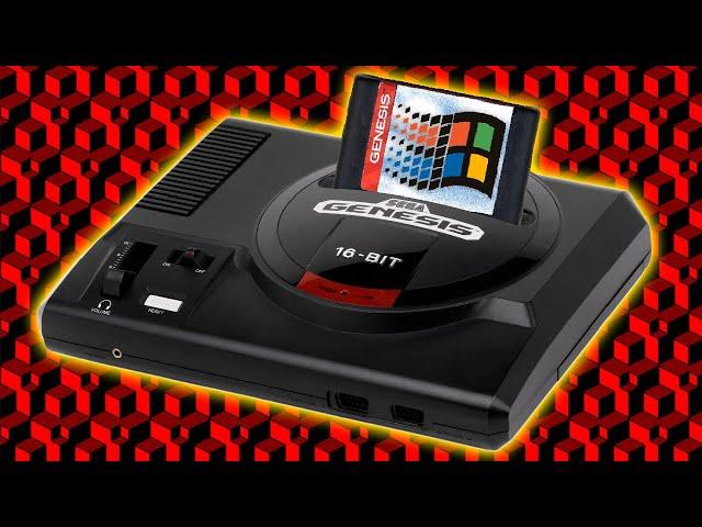 Simulating Windows 95 on the Sega Genesis! - mikeyeldey95 Demo