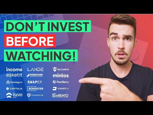 P2P Lending Platforms Explained [Don't Invest Before Watching]