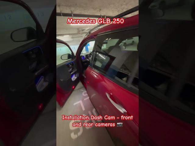 Mercedes GLB - installation Dash Cam #automobile #dashcam #mercedes #mercedesglb