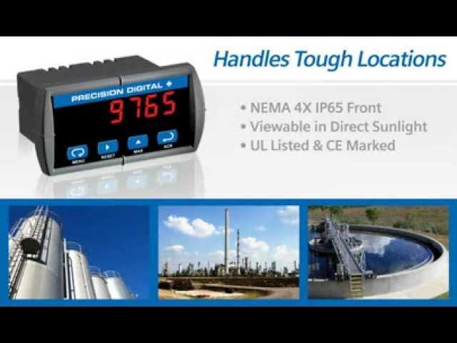 Precision Digital's Trident Digital Panel Meter Overview