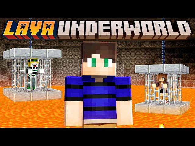 Minecraft but I survive in the LAVA UNDERWORLD