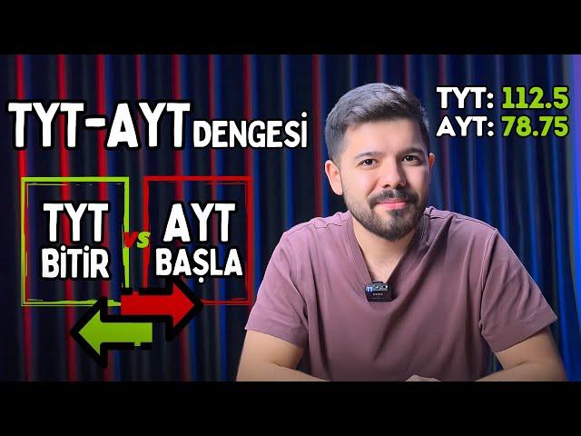 TYT Ne Zaman Bitmeli, AYT'ye Ne Zaman Geçmelisin, TYT-AYT Dengesi #yks2025