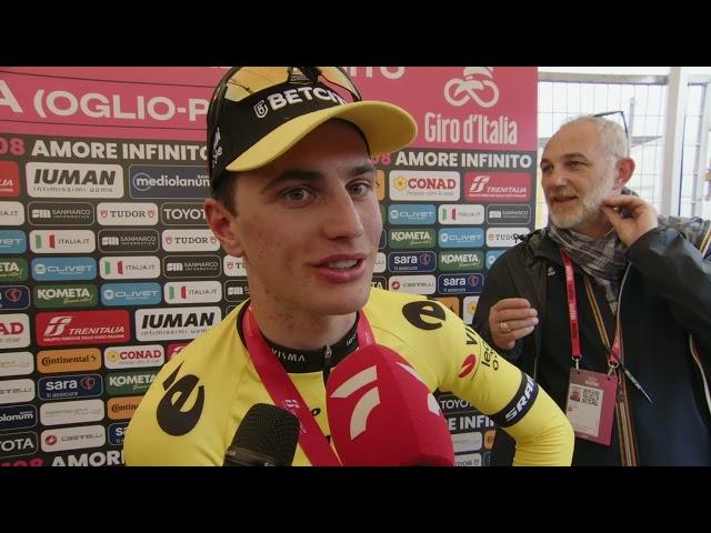 Olav Kooij - Interview at the finish - Stage 12 - Giro d'Italia 2025