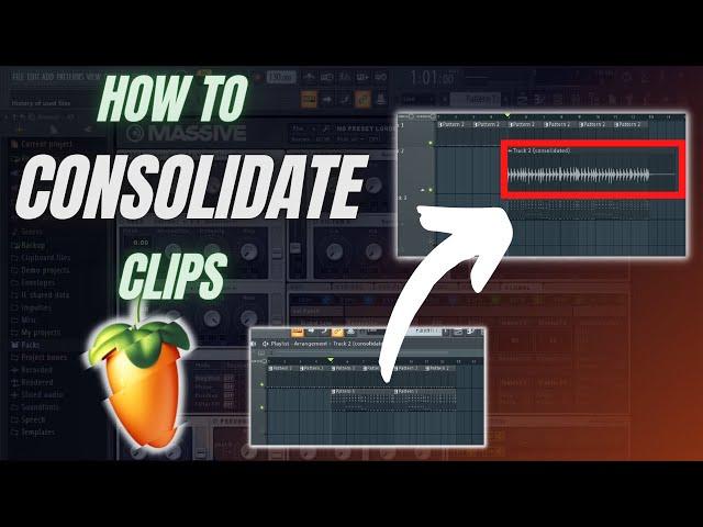 [QUICK TIP]: How To Consolidate Pattern Clips / Convert MIDI to Audio WAV in FL Studio