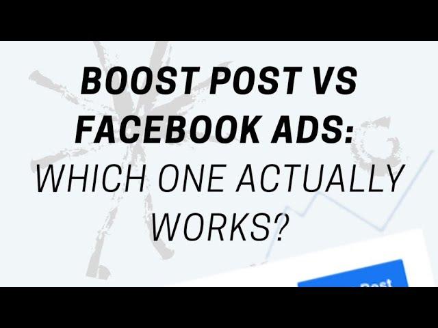 Boost Post vs Facebook Ads: Which One Actually Works?