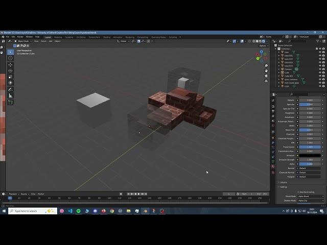 How to make Glass in Blender