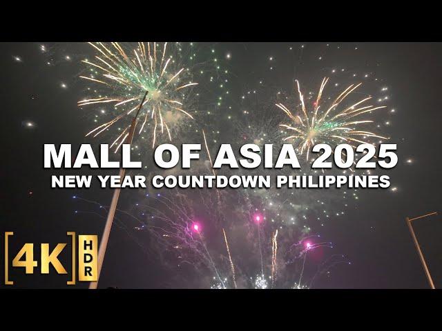 2025 NEW YEAR Countdown in MALL OF ASIA, Philippines! Fireworks Show 2025 | GMA Kapuso New Year