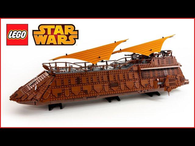 LEGO Star Wars 75397 Jabba's Sail Barge Speed Build - Ultimate Collector Series