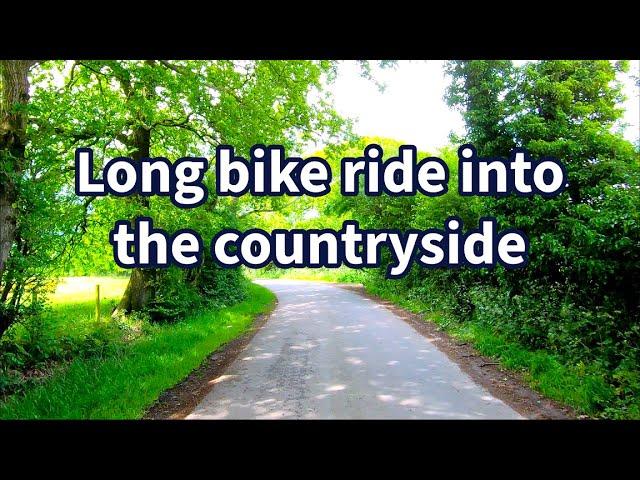 Virtual Bike Ride | Cycling On Country Roads & Trails | Scenery For Indoor Bicycle Workout