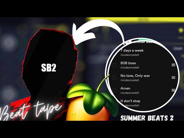 FL STUDIO MOBILE beatmaker drops 3rd beat tape #nicolasmadeit