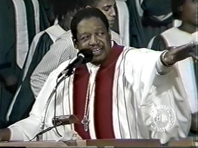 Bishop GE Patterson Sings " Only Believe " July 1987