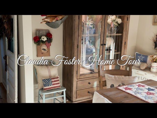 COUNTRY FARMHOUSE COTTAGE PRIMITIVE HOME TOUR ~ Decor Decorating House Tours ~ Inspiring Ideas