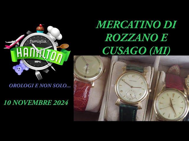 Mercatino di Rozzano e Cusago (MI) 10 novembre 2024