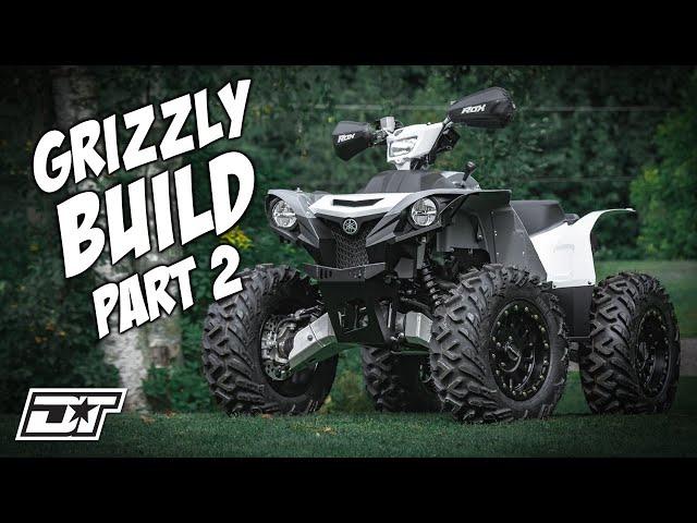 Yamaha Grizzly WR700 Customization ATV Build - PART 2